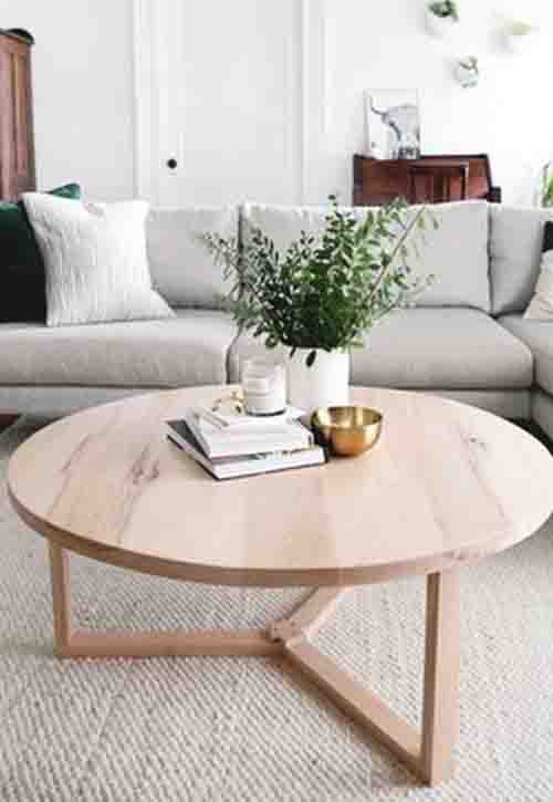 simple coffee table styling