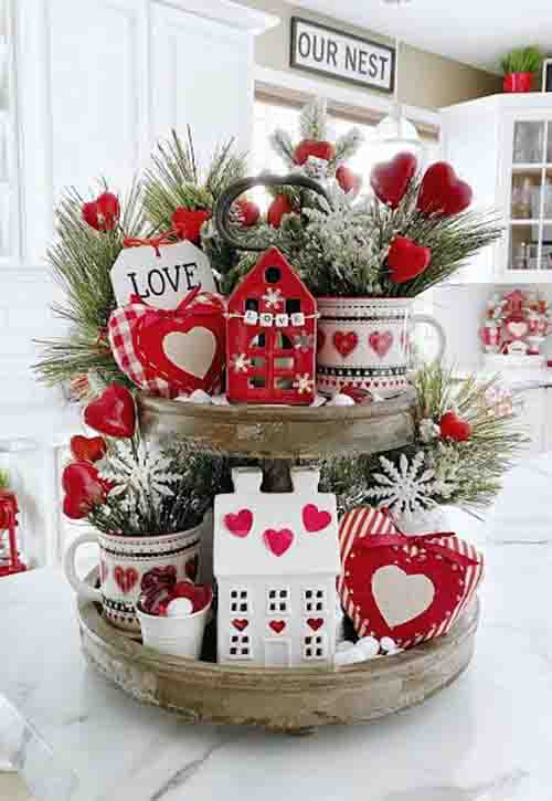 Valentine Tiered Tray