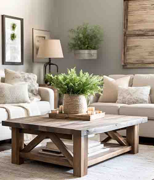 farmhouse coffee table