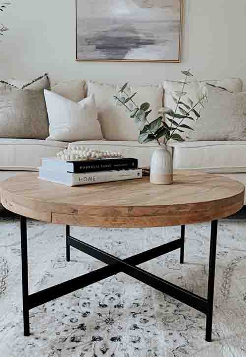 modern coffee table decor